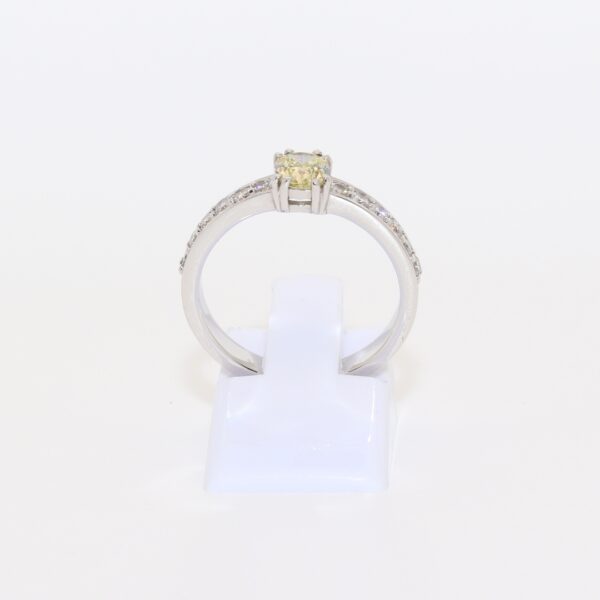 SOLITARIO DIAMANTE FANCY YELLOW - Imagen 5