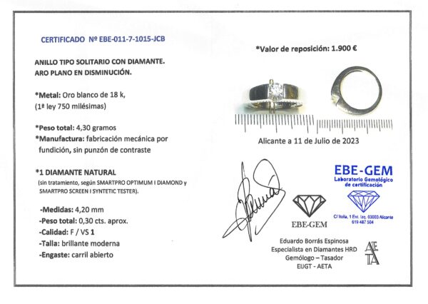 SOLITARIO BRILLANTE - Imagen 6