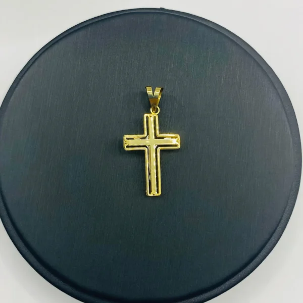 CRUZ CON CRISTO BICOLOR - Imagen 2