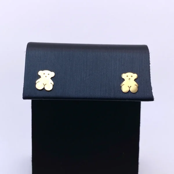 PENDIENTES OSO TIPO TOUS - Imagen 2