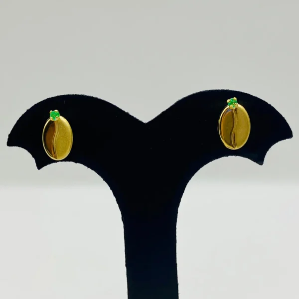 PENDIENTES GRANO DE CAFE