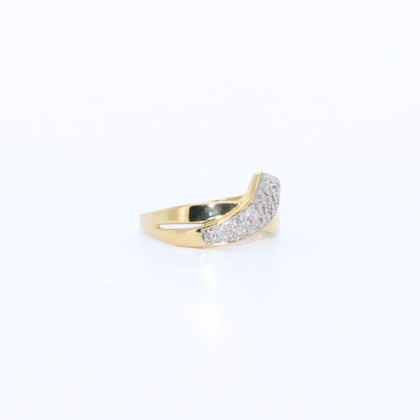 ANILLO CRUZADO BICOLOR - Imagen 3