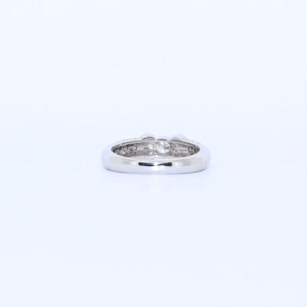 SOLITARIO ORO BLANCO BRILLANTES - Imagen 5